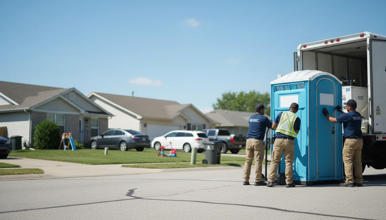 Standard Porta Potty Rentals in Gause, TX near me